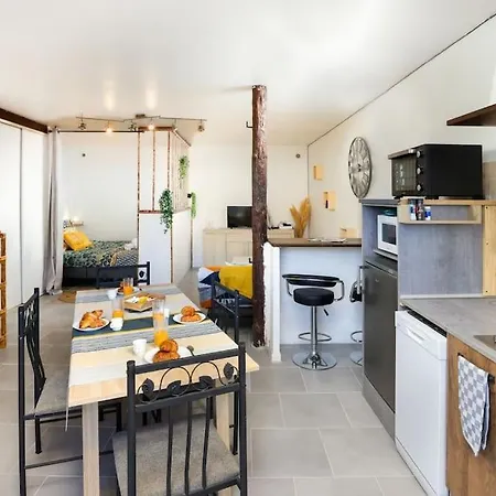 O Villa* Studio Avec Clim Et Calme *wifi* Apartment